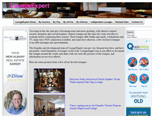 Tablet Screenshot of loungeexpert.com